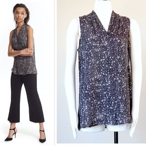 Theory silk sleeveless tunic